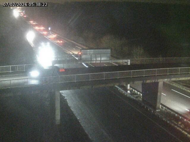 Caméra autoroute France - A31, Zoufftgen direction Luxembourg-ville, à la frontière entre la France et le Luxembourg