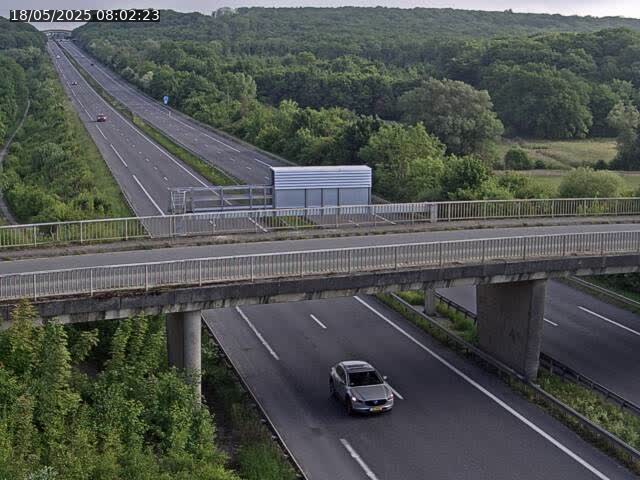 Caméra autoroute France - A31, Zoufftgen direction Luxembourg-ville, à la frontière entre la France et le Luxembourg