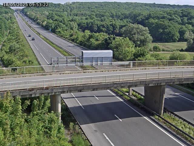 <h2>Caméra autoroute France - A31, Zoufftgen direction Luxembourg-ville, à la frontière entre la France et le Luxembourg</h2>