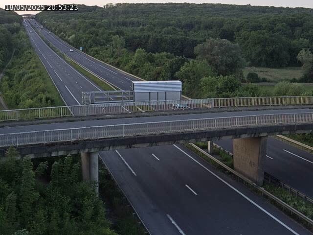 <h2>Caméra autoroute France - A31, Zoufftgen direction Luxembourg-ville, à la frontière entre la France et le Luxembourg</h2>