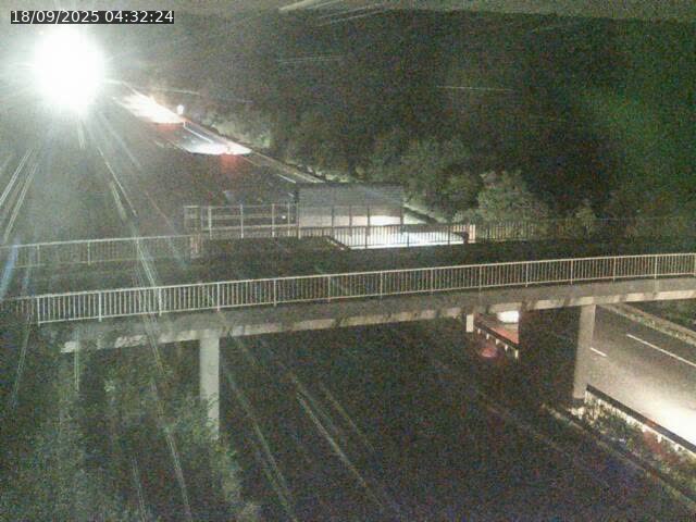 Caméra autoroute France - A31, Zoufftgen direction Luxembourg-ville, à la frontière entre la France et le Luxembourg