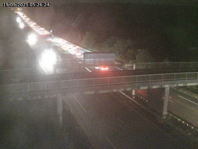Caméra autoroute France - A31, Zoufftgen direction Luxembourg-ville, à la frontière entre la France et le Luxembourg