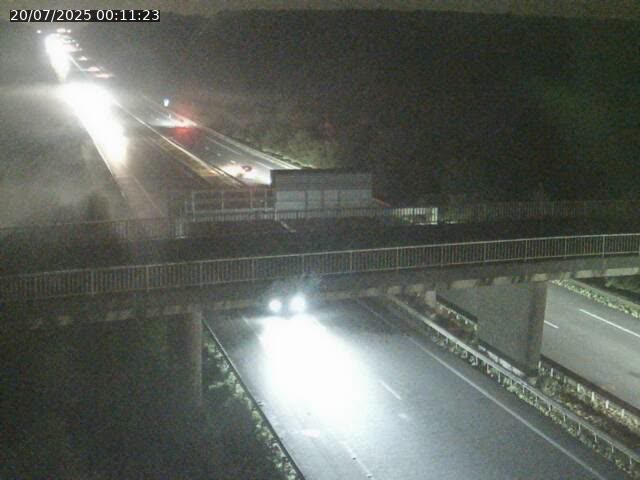 Caméra autoroute France - A31, Zoufftgen direction Luxembourg-ville, à la frontière entre la France et le Luxembourg
