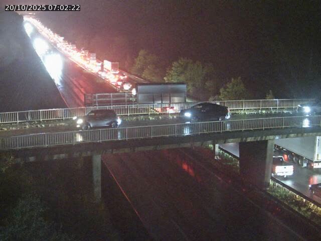 Caméra autoroute France - A31, Zoufftgen direction Luxembourg-ville, à la frontière entre la France et le Luxembourg