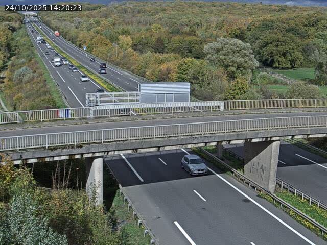 Caméra autoroute France - A31, Zoufftgen direction Luxembourg-ville, à la frontière entre la France et le Luxembourg
