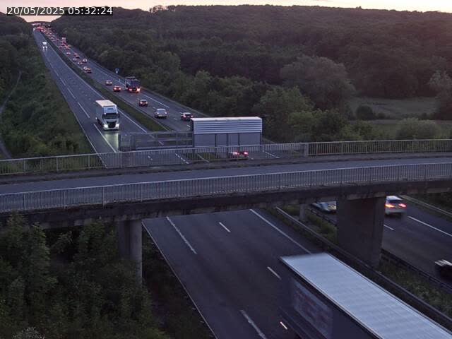 <h2>Caméra autoroute France - A31, Zoufftgen direction Luxembourg-ville, à la frontière entre la France et le Luxembourg</h2>