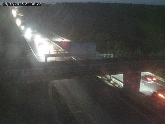 Caméra autoroute France - A31, Zoufftgen direction Luxembourg-ville, à la frontière entre la France et le Luxembourg