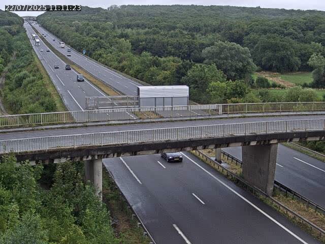 Caméra autoroute France - A31, Zoufftgen direction Luxembourg-ville, à la frontière entre la France et le Luxembourg