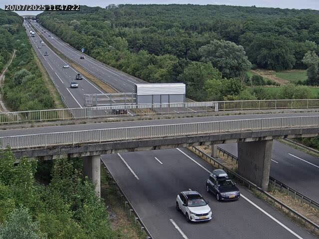 Caméra autoroute France - A31, Zoufftgen direction Luxembourg-ville, à la frontière entre la France et le Luxembourg
