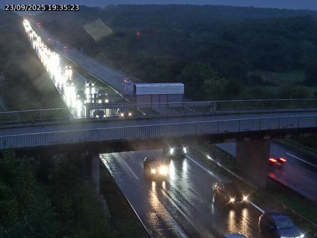 <h2>Caméra autoroute France - A31, Zoufftgen direction Luxembourg-ville, à la frontière entre la France et le Luxembourg</h2>