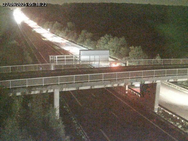Caméra autoroute France - A31, Zoufftgen direction Luxembourg-ville, à la frontière entre la France et le Luxembourg