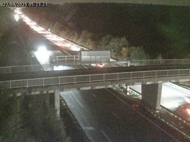 Caméra autoroute France - A31, Zoufftgen direction Luxembourg-ville, à la frontière entre la France et le Luxembourg