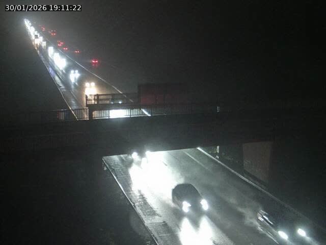 Caméra autoroute France - A31, Zoufftgen direction Luxembourg-ville, à la frontière entre la France et le Luxembourg