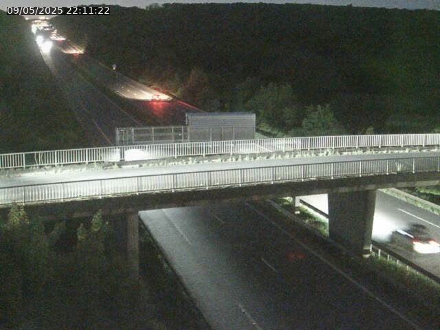 Caméra autoroute France - A31, Zoufftgen direction Luxembourg-ville, à la frontière entre la France et le Luxembourg