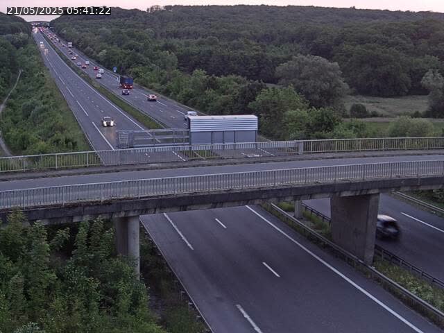 <h2>Caméra autoroute France - A31, Zoufftgen direction Luxembourg-ville, à la frontière entre la France et le Luxembourg</h2>