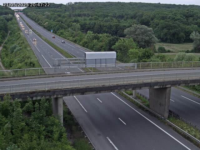 <h2>Caméra autoroute France - A31, Zoufftgen direction Luxembourg-ville, à la frontière entre la France et le Luxembourg</h2>