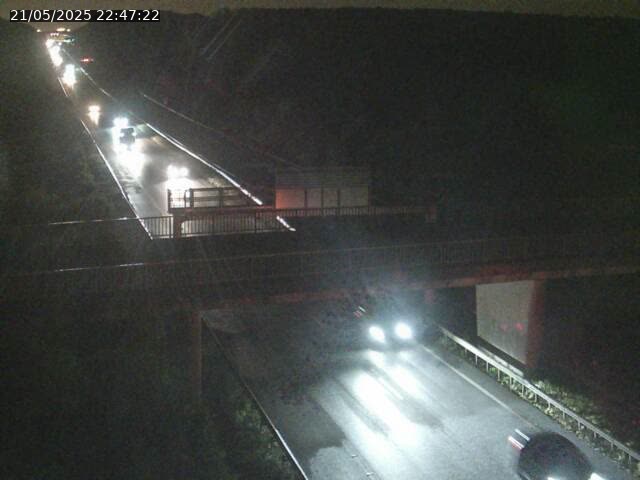 Caméra autoroute France - A31, Zoufftgen direction Luxembourg-ville, à la frontière entre la France et le Luxembourg