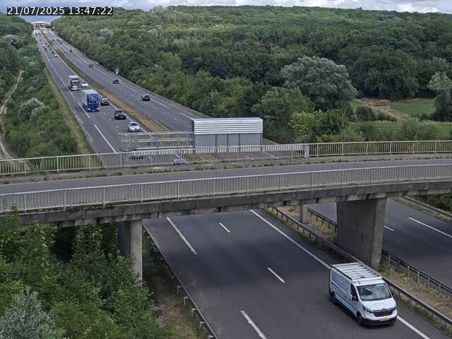 <h2>Caméra autoroute France - A31, Zoufftgen direction Luxembourg-ville, à la frontière entre la France et le Luxembourg</h2>