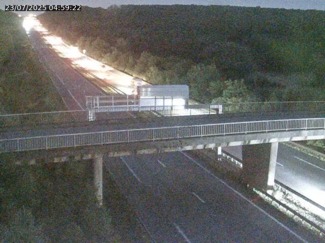 Caméra autoroute France - A31, Zoufftgen direction Luxembourg-ville, à la frontière entre la France et le Luxembourg