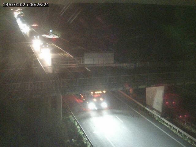 Caméra autoroute France - A31, Zoufftgen direction Luxembourg-ville, à la frontière entre la France et le Luxembourg