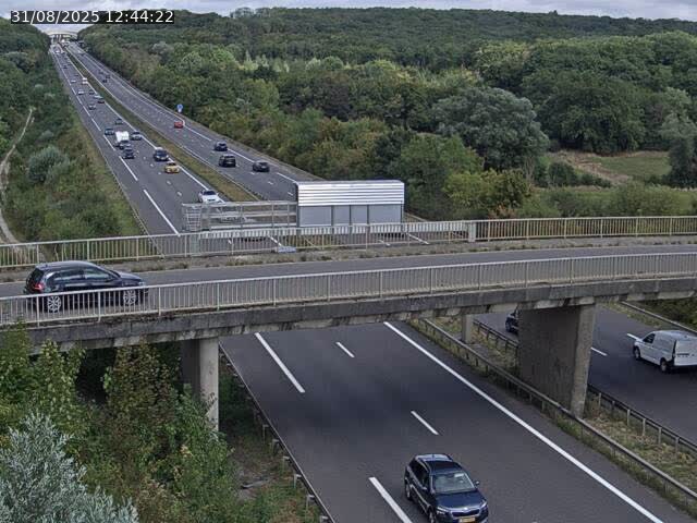 Caméra autoroute France - A31, Zoufftgen direction Luxembourg-ville, à la frontière entre la France et le Luxembourg