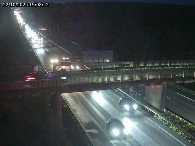 Caméra autoroute France - A31, Zoufftgen direction Luxembourg-ville, à la frontière entre la France et le Luxembourg