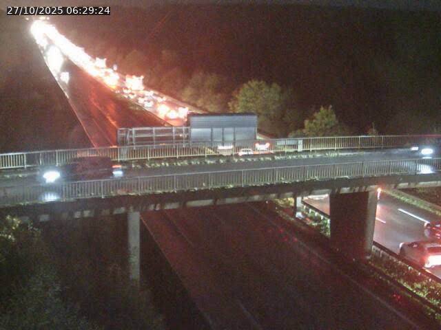 Caméra autoroute France - A31, Zoufftgen direction Luxembourg-ville, à la frontière entre la France et le Luxembourg