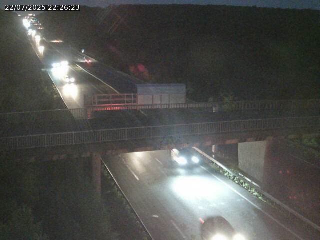 Caméra autoroute France - A31, Zoufftgen direction Luxembourg-ville, à la frontière entre la France et le Luxembourg