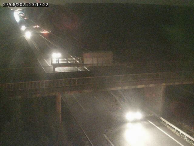 Caméra autoroute France - A31, Zoufftgen direction Luxembourg-ville, à la frontière entre la France et le Luxembourg
