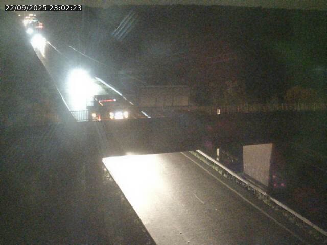 Caméra autoroute France - A31, Zoufftgen direction Luxembourg-ville, à la frontière entre la France et le Luxembourg