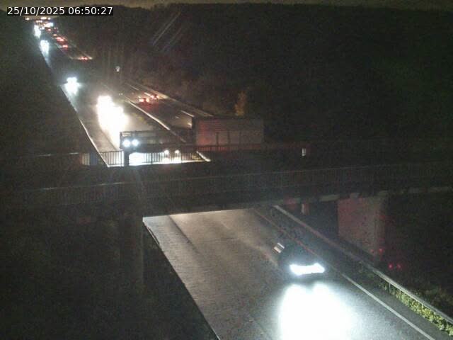 Caméra autoroute France - A31, Zoufftgen direction Luxembourg-ville, à la frontière entre la France et le Luxembourg