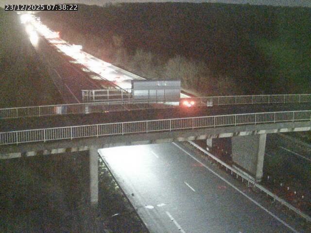 Caméra autoroute France - A31, Zoufftgen direction Luxembourg-ville, à la frontière entre la France et le Luxembourg