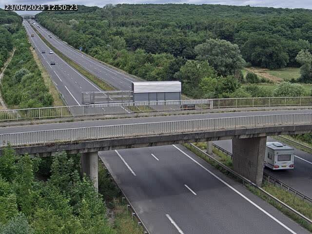<h2>Caméra autoroute France - A31, Zoufftgen direction Luxembourg-ville, à la frontière entre la France et le Luxembourg</h2>