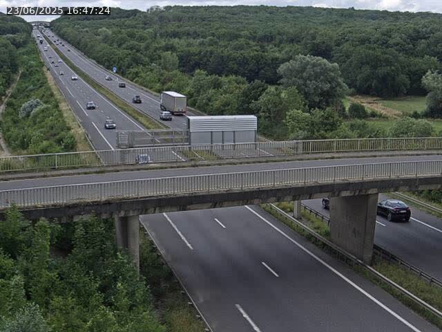 <h2>Caméra autoroute France - A31, Zoufftgen direction Luxembourg-ville, à la frontière entre la France et le Luxembourg</h2>