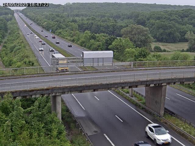 Caméra autoroute France - A31, Zoufftgen direction Luxembourg-ville, à la frontière entre la France et le Luxembourg