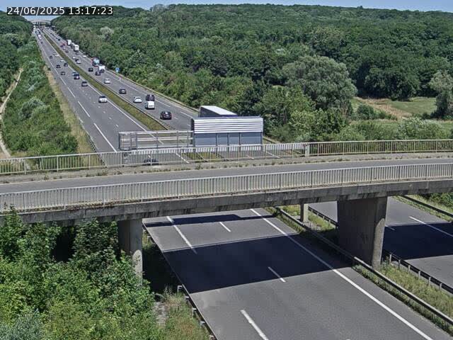 <h2>Caméra autoroute France - A31, Zoufftgen direction Luxembourg-ville, à la frontière entre la France et le Luxembourg</h2>