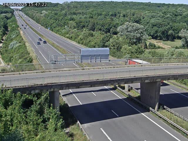<h2>Caméra autoroute France - A31, Zoufftgen direction Luxembourg-ville, à la frontière entre la France et le Luxembourg</h2>
