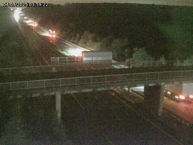 Caméra autoroute France - A31, Zoufftgen direction Luxembourg-ville, à la frontière entre la France et le Luxembourg