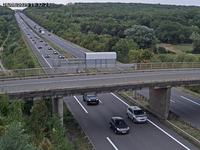 Caméra autoroute France - A31, Zoufftgen direction Luxembourg-ville, à la frontière entre la France et le Luxembourg