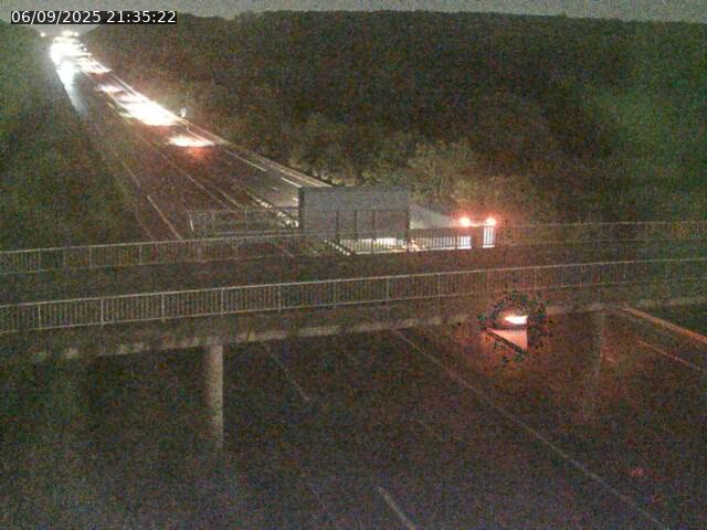 Caméra autoroute France - A31, Zoufftgen direction Luxembourg-ville, à la frontière entre la France et le Luxembourg