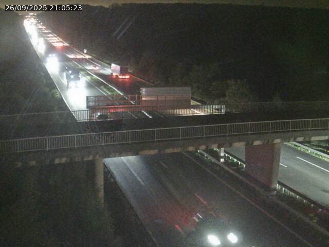 Caméra autoroute France - A31, Zoufftgen direction Luxembourg-ville, à la frontière entre la France et le Luxembourg
