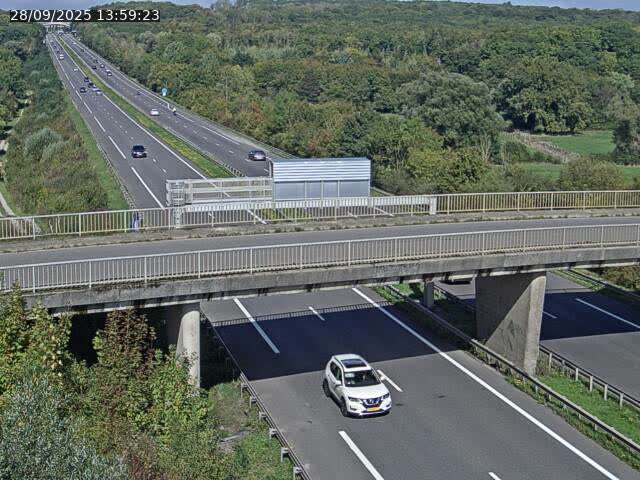 Caméra autoroute France - A31, Zoufftgen direction Luxembourg-ville, à la frontière entre la France et le Luxembourg