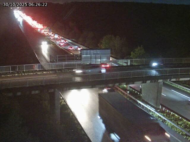 Caméra autoroute France - A31, Zoufftgen direction Luxembourg-ville, à la frontière entre la France et le Luxembourg