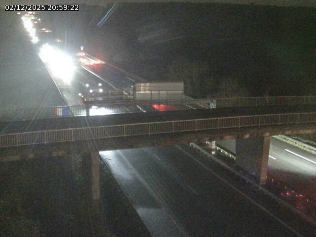 Caméra autoroute France - A31, Zoufftgen direction Luxembourg-ville, à la frontière entre la France et le Luxembourg