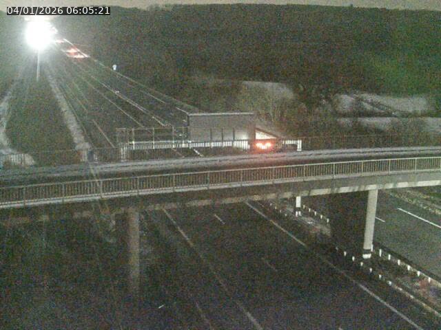 Caméra autoroute France - A31, Zoufftgen direction Luxembourg-ville, à la frontière entre la France et le Luxembourg