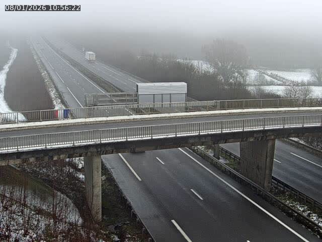Caméra autoroute France - A31, Zoufftgen direction Luxembourg-ville, à la frontière entre la France et le Luxembourg