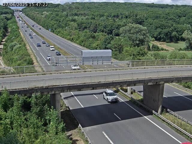 <h2>Caméra autoroute France - A31, Zoufftgen direction Luxembourg-ville, à la frontière entre la France et le Luxembourg</h2>