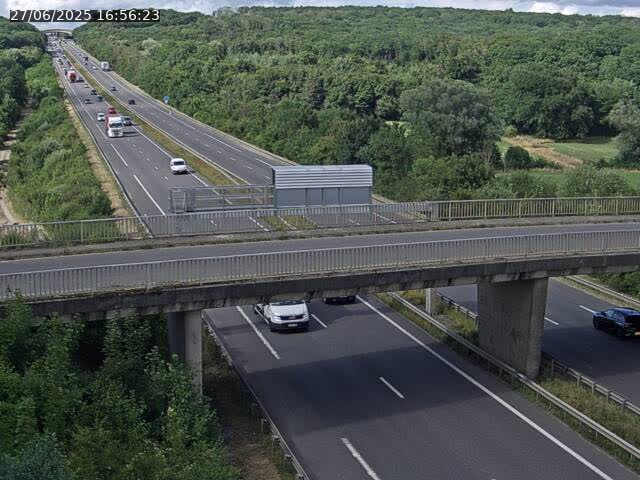<h2>Caméra autoroute France - A31, Zoufftgen direction Luxembourg-ville, à la frontière entre la France et le Luxembourg</h2>