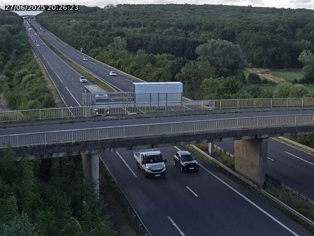 <h2>Caméra autoroute France - A31, Zoufftgen direction Luxembourg-ville, à la frontière entre la France et le Luxembourg</h2>