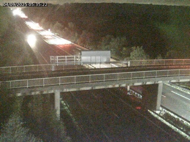 Caméra autoroute France - A31, Zoufftgen direction Luxembourg-ville, à la frontière entre la France et le Luxembourg